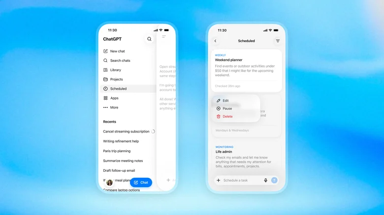 OpenAI Enhances Task Scheduler Features in ChatGPT