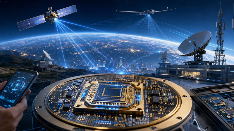 China Launches Mass Production of Gallium Nitride RF Chips for 6G Technology