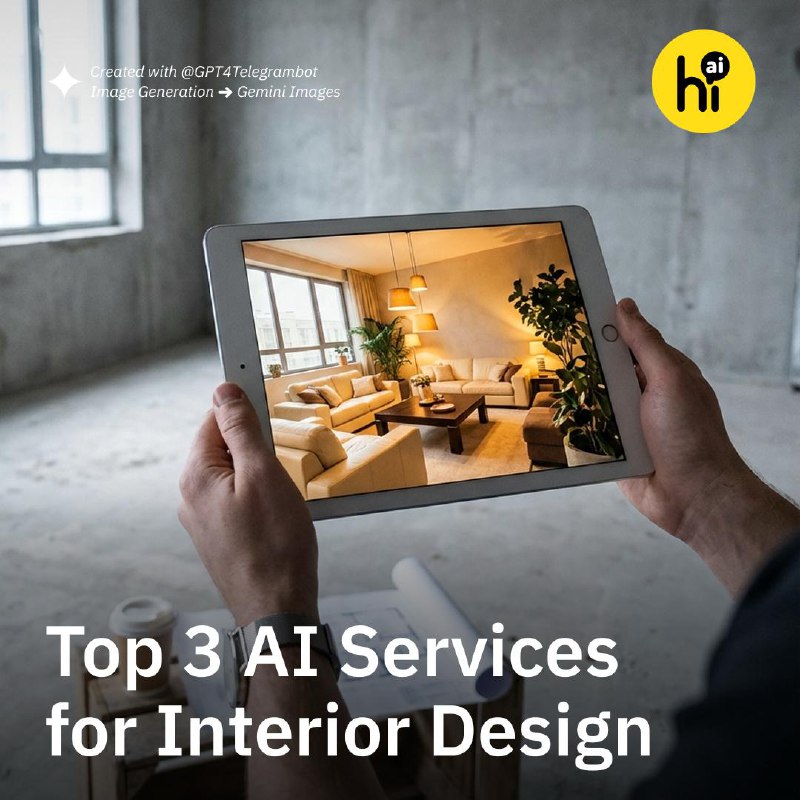The Top Three AI Tools Revolutionizing Interior Design