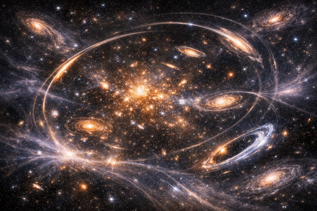 Astronomers Discover Signs of Dark Matter Surrounding Supermassive Black Holes