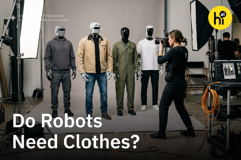 The Debate on Whether Robots Should Wear Clothing