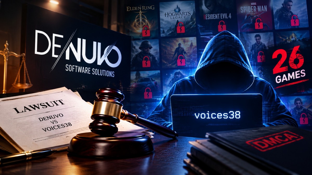 Denuvo Sues Hacker for Breaching Anti-Piracy Protection in 26 Games