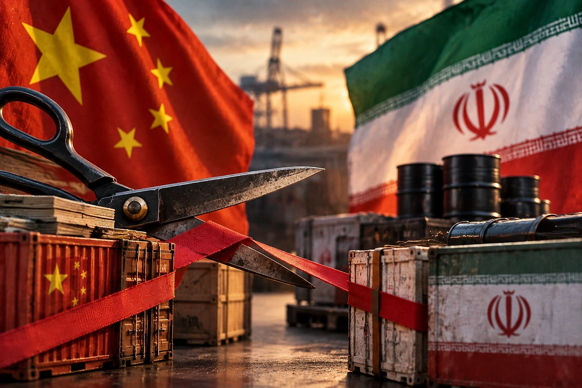 US Treasury Secretary Reports Significant Decrease in Chinese Aid to Iran