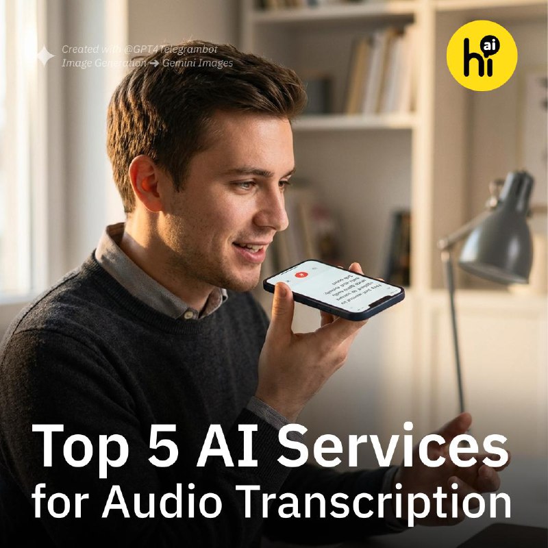 The Top 5 AI Audio Transcription Services You Should Know About