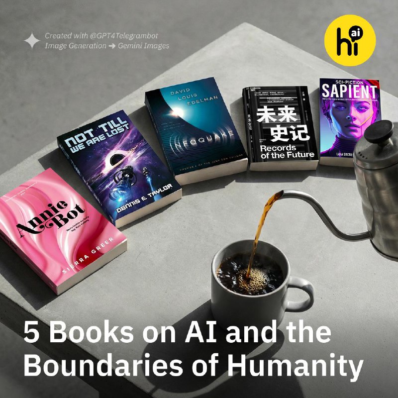 Exploring Humanity Through AI: Five New Fiction Novels