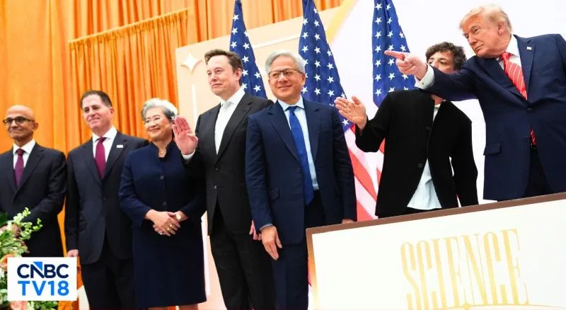 Trump Awards Medals to Tech Leaders for Contributions to Science and Technology