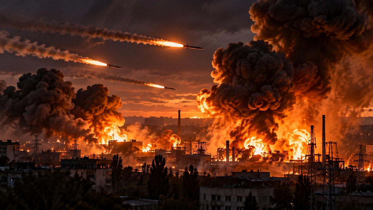 Russia's Intensified Strikes on Ukraine Signal Conflict's Endgame, Says Colonel