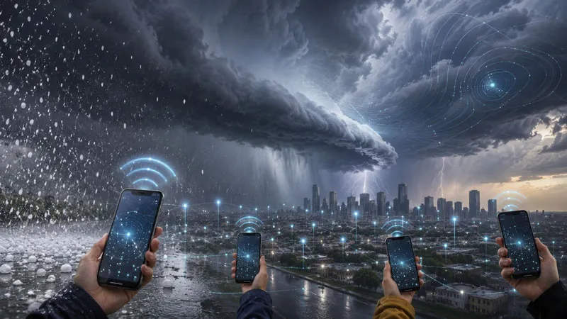 Millions of Smartphones Could Become Weather Stations to Predict Storms and Hail
