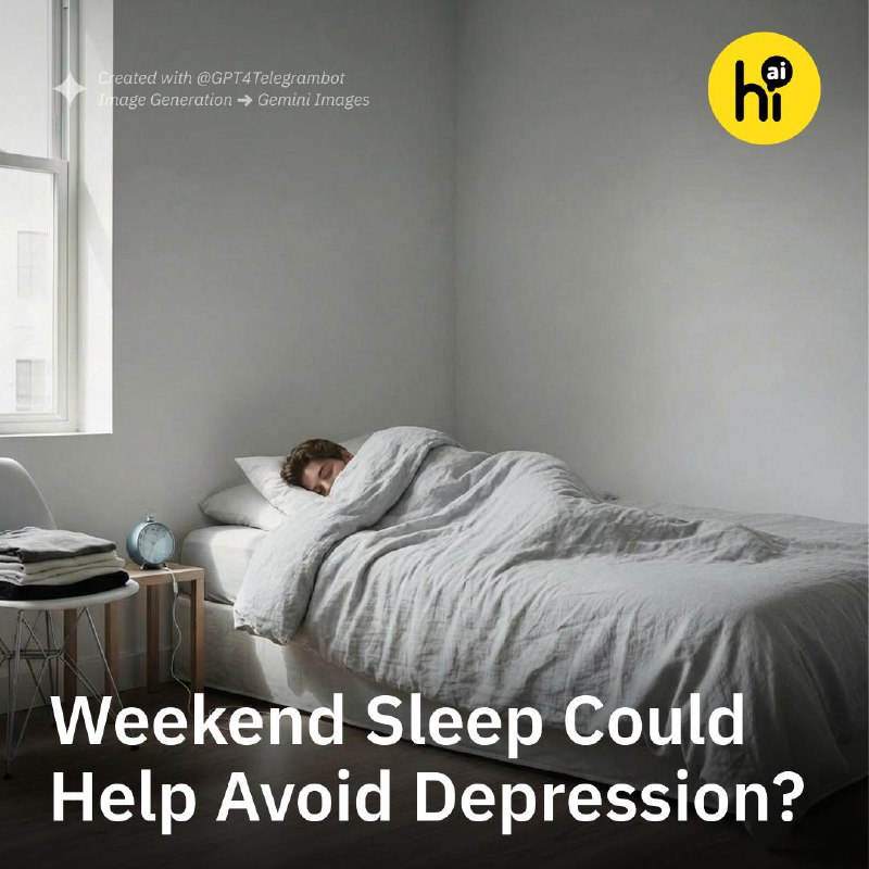 Weekend Sleep Helps Lower Depression Among Young Adults