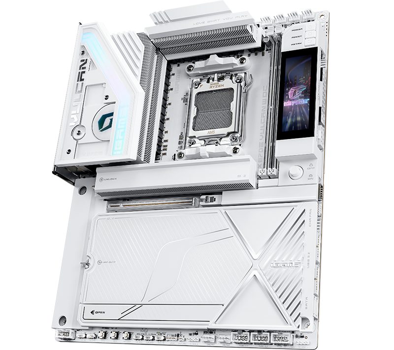Colorful Launches iGame X870E VULCAN W OC V14 Motherboard in Striking White