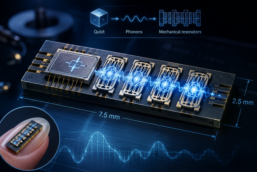 ETH Zurich Develops Quantum Computer Using Vibrations for Data Storage