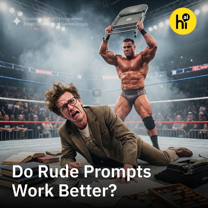 Does Rudeness Enhance AI Accuracy? A Study Explores the Impact of Tone