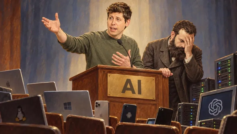 The Race for Artificial General Intelligence: Pareto vs. Altman
