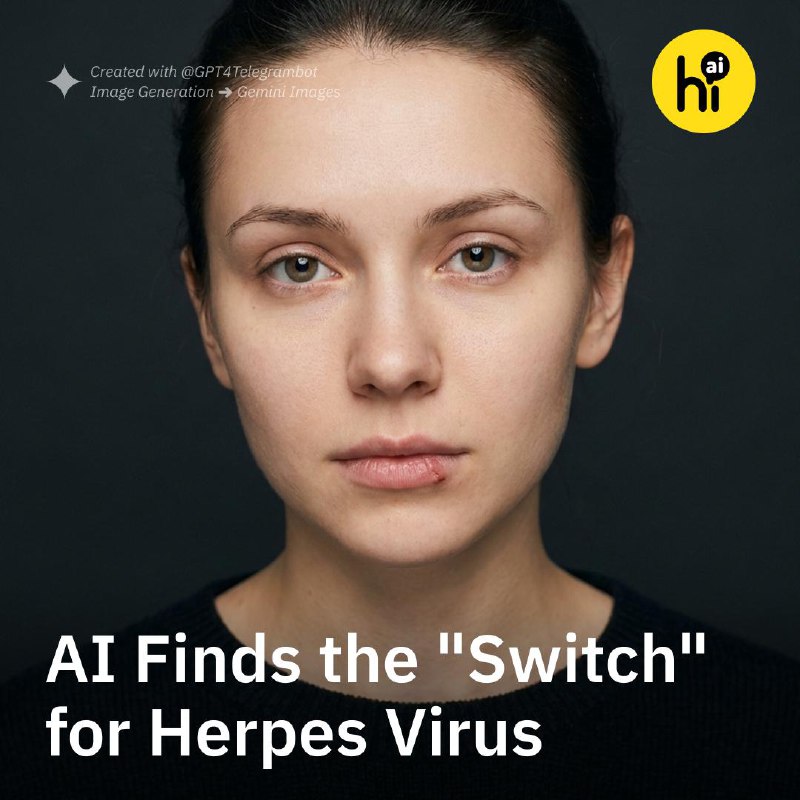 Researchers Use AI to Discover Potential "Off Switch" for Herpes Virus