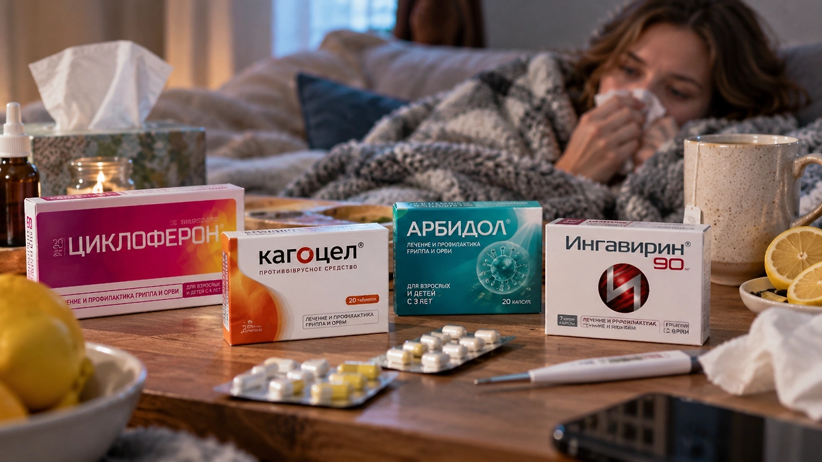 Evaluating the Effectiveness of Popular Antiviral Medications Against Influenza and ARVI