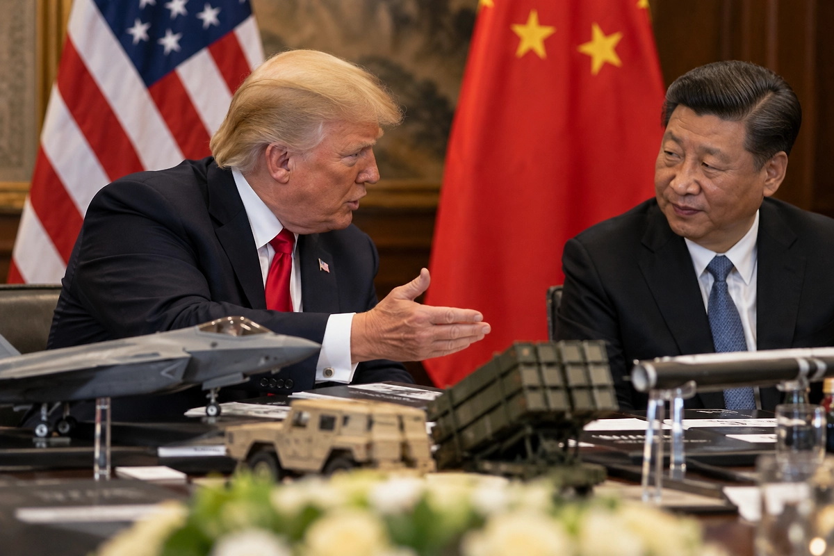Trump Proposes Arms Sales to China During Talks with Xi Jinping