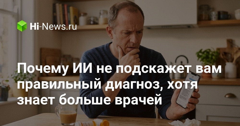 Why AI Can't Provide the Right Diagnosis Despite Knowing More Than Doctors