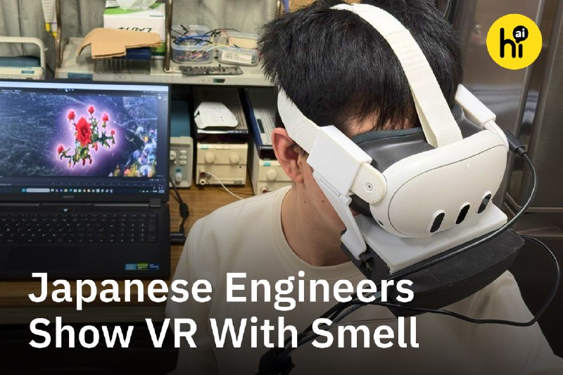 Japanese Engineers Introduce Scent Technology for Virtual Reality Experiences