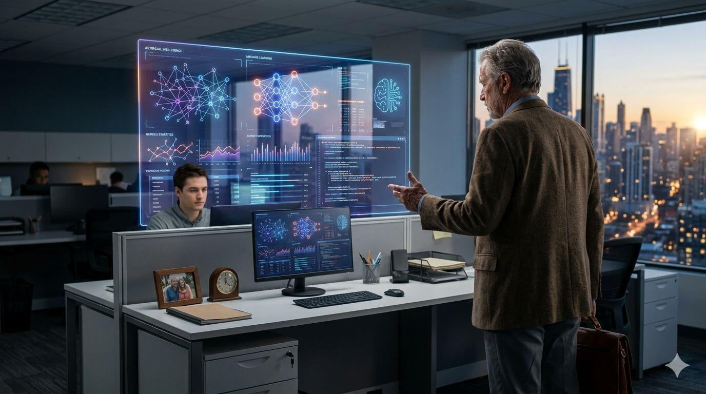 AI Encourages Older Workers in the U.S. to Retire Earlier